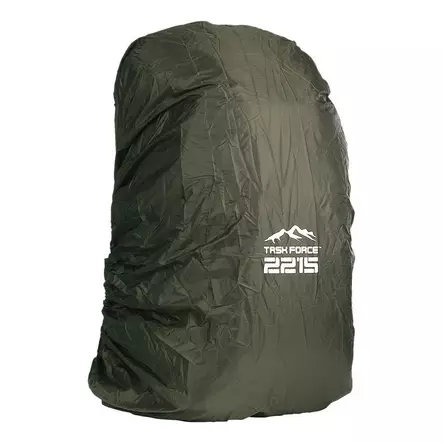 Sadesuoja 55-60 litran repuille, vihreä, TF-2215 - Sadesuojat repuille ja rinkoille - 359593 - 1