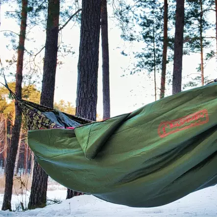 Bushmen EASY Underquilt 2,2 m riippumaton alushuopa - Riippumattotarvikkeet - BUEAUQgrn-sca - 2
